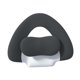 thumbnail image 1 of Cojín de espuma viscoelástica para espalda, soporte para vertebral, elevación de pies multifuncional, almohada relajante para piernas en gris oscuro, 1 of 9