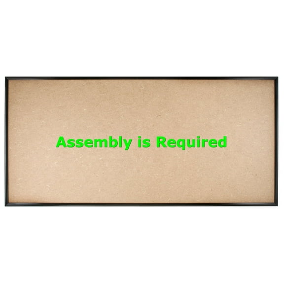 Quadro Frames 13x36 inch Picture Frame, Black, Style P375-3/8 inch Wide Molding