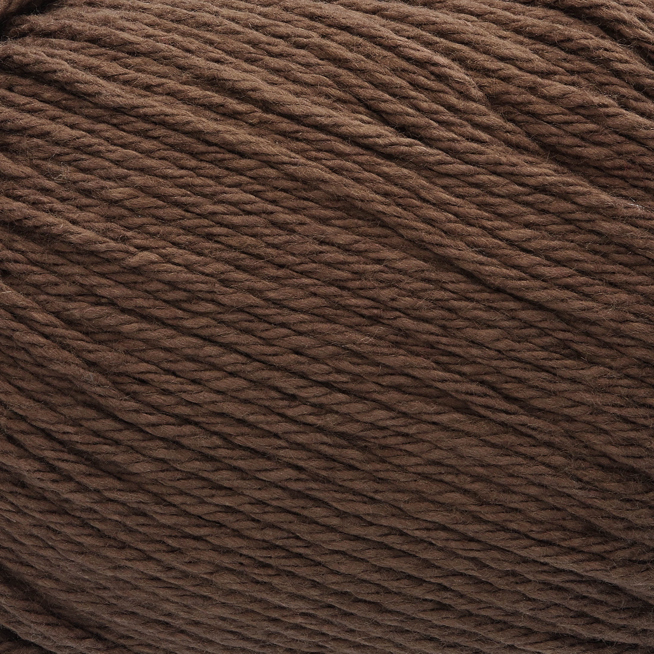 Hello Hobby Size 4 Medium Weight Cotton Dark Taupe Yarn, 2.5 oz, 120 yds