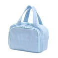 thumbnail image 2 of Serenable Travel Makeup Storage Bag Waterproof Cosmetic Case for Daily Use Girlfriend Wife Blue, 2 of 9