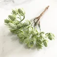 thumbnail image 4 of 6 uds./10 uds. Jarrones de piñas de plástico verde para decoración del hogar, coronas de flores decorativas para bodas, manualidades navideñas, plantas artificiales, 4 of 5