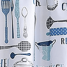 Blue Bistro Print