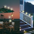 thumbnail image 6 of Gnmfd Solar Wall Light Outdoor Waterproof LED Fence Lights for Terrace, Front Door, Patio, Stair Steps, Garden Decorations with Auto On Off Energy Saving Sun Powered Lighting, 6 of 6