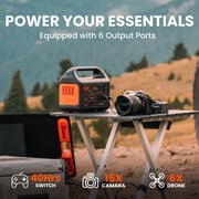 Jackery Portable Power Station Explorer 300, 289Wh Lithium Battery with S Size Carring Case Bag