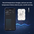 thumbnail image 3 of Tuya WiFi Intelligent Energy Circuit Breaker Switch Mobilephone APP with Real-time Temperature Measurement and Day Month Year Power Statistics Function, 3 of 9