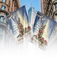 thumbnail image 4 of Merry Christmas German Shepherd Snowy Winter with Gifts Tree Decorations House Flag 28x40in Double Sided Alsatian Dog Lover Gifts Outdoor Decor - 12020, 4 of 5