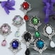 thumbnail image 5 of Minnieouse 10 Unids Mujeres Flor Pin Breastpin Decoración Moda Broches Joyería Femenina para Citas Fiesta Presente Joyas Adornos Ropa, zapatos y accesorios Miscelánea Blanco Minnieouse AP016485-01, 5 of 6