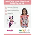 thumbnail image 3 of Disney Minnie Mouse T-Shirt and Shorts Outfit Set Toddler to Big Kid, 3 of 5