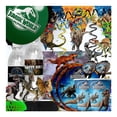 thumbnail image 2 of Decoración de fiesta de dinosaurios jurásicos, vajilla, mantel, globo, plato, taza, plato, fiesta de cumpleaños, bautizo, decoración, 2 of 5