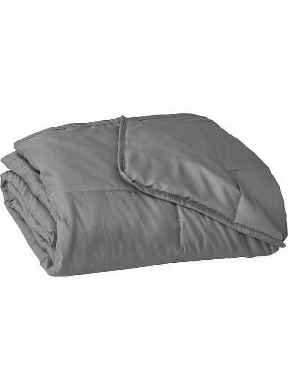 48"x72" Essentials 15lbs Weighted Blanket Gray - Tranquility