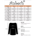 thumbnail image 5 of Anbech Color Contrast Womens Hoodie Tops Graphic Christmas Stitching Sweatshirt Long Sleeve Drawstring Hooded, 5 of 7