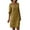 Khaki, variant on AKAFMK Summer Dresses for Women 2024,Plus Size Women's Casual Dresses,Women Casual Vacation Style Solid Color Half Sleeve V-Neck Dress