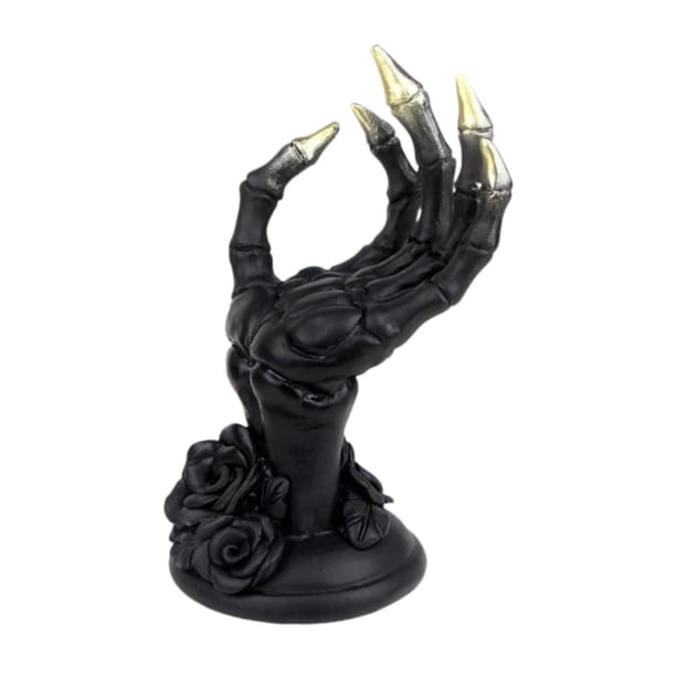 Estatua De Mano De Esqueleto, Artesanía, Escritorio, Mesa, Estantería, Figura Decorativa De Halloween