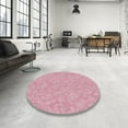 thumbnail image 3 of Ahgly Company Indoor Rectangle Patterned Light Pink Novelty Area Rugs, 5' x 8', 3 of 6