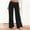 A1_Black, variant on TZZQ Low Rise Yoga Pants for Women Straight Wide Leg Flared Yoga Sweatpants Soft Stretch Bootcut Lounge Pants Soft Flowy Casual Workout Trousers Comfy Loose Fit Gym Lounge Leggings Black L