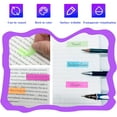 thumbnail image 4 of 1200Pcs Colored Page Markers,6 Sets Fluorescent Sticky Tabs in 10 Primary Colors,Neon Sticky Notes Flags,Waterproof Writable Translucent Page Flags for Books,Bookmarks,Notebook,Removes Cleanly, 4 of 7