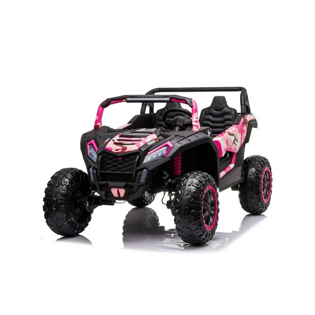 XXL Dune Buggy 24V 2 Seater Kids Ride On Car 4x4 With Remote Control Adjustable Seat Rubber Tires