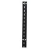 Econoco - SSRIB6 - Imperial Line 6' Black Recessed Slotted Standard for Slatwall - Sold in Pack of 5