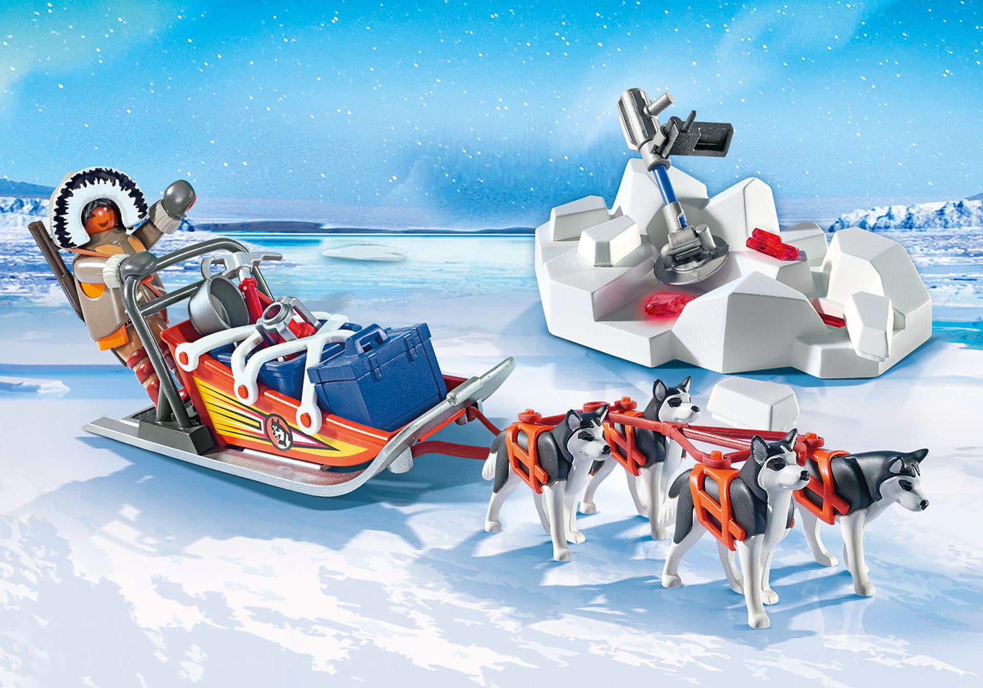 Playmobil #9057 Husky-Drawn Sled - New 