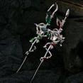 thumbnail image 6 of Fashion Snake Shape Earrings Alloy Texture Unique Ear Cuffs Fashion Cuff Earring, 6 of 9