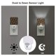 thumbnail image 3 of Balery Wild West Golden Horseshoe Luz Nocturna LED con Sensor Automático, Enchufe con Sensor Crepuscular, Luz Suave de 0.5W para Dormitorio, Pasillo, Baño-EU, 3 of 7