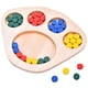 thumbnail image 1 of Placa redonda de madera para niños, tablero de clasificación de colores, juego educativo de madera, juguetes, regalo para niños, 1 of 7