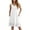 White, variant on Fsqjgq Wedding Guest Dresses for Women Evening Party Dress Fashion Plus Size Wedding Guest Dress Sleeveless Knee Length Retro A Line Flared Swing Formal Prom Party Dress Vacation Dresses Mini Dre XL