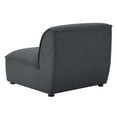 thumbnail image 6 of Sofa Middle Chair, Fabric, Dark Grey Gray, Modern Contemporary Urban Design, Living Lounge Room Hotel Lobby Hospitality, 6 of 8