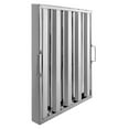thumbnail image 7 of Range Hood Filters 6 Pack 20x20x2 Inch, 430 Stainless Steel Grease Filters, 4 Grooves Commercial Kitchen Hood Filters for Restaurant & Home Use, 7 of 7