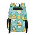 thumbnail image 3 of PVC Transparent Backpacks Clear Backpack for Travel and Outings Cute Cartoon Yellow Chick, 3 of 7