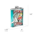 thumbnail image 6 of Lucky Lady Stainless Steel 8 oz Liquor Flask, 6 of 7