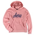 thumbnail image 1 of Sudadera con capucha Aeropostale Script para Mujer Rosa Mediana, 1 of 2