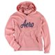 thumbnail image 1 of Sudadera con capucha Aeropostale Script Mujer Rosa Pequeña, 1 of 2