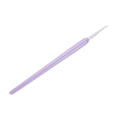 thumbnail image 3 of Pinceles de detalle Uxcell de 5 mm, pincel miniatura de nylon para pintura en acuarela y acrílico (00000#), púrpura, 3 of 6