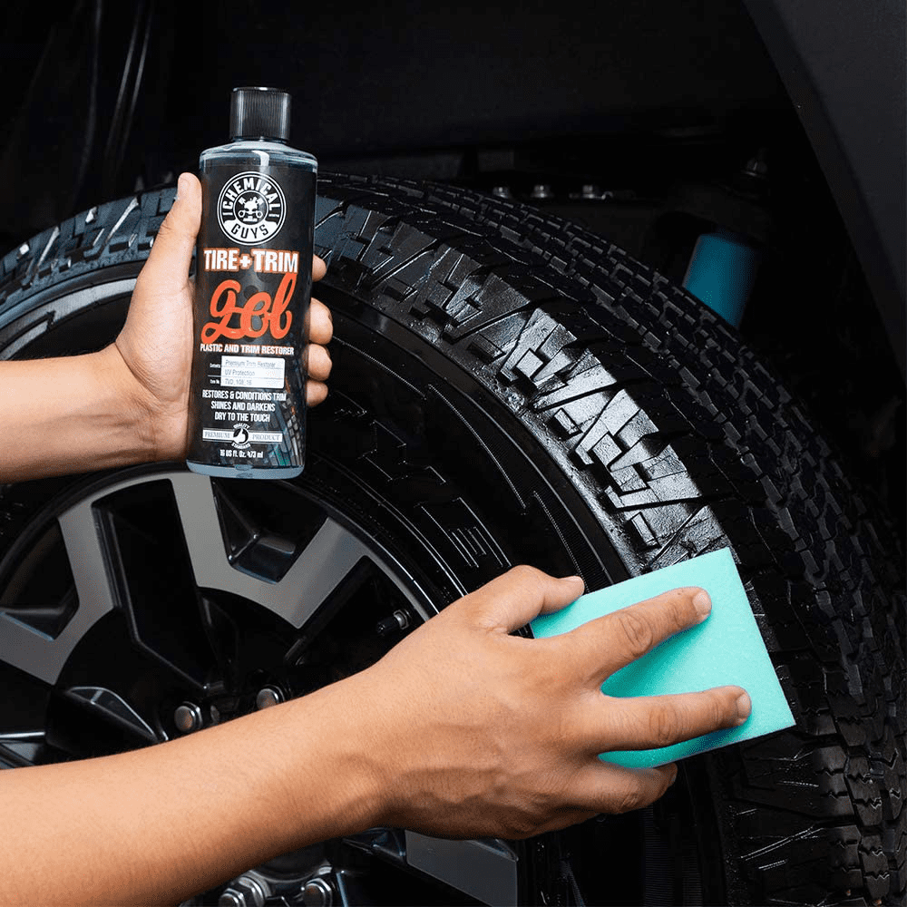 Chemical Guys Tire and Trim Gel Plastic and Rubber Hi-Gloss