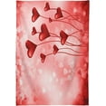 thumbnail image 2 of Coolnut Romantic Love Heart Rede Rectangle Tablecloth,Valentine's Day Mother's Day Kitchen Decoration Dinner Rectangular Table Cover for Party Holiday Hotel BBQ-Machine Washable 54x72In, 2 of 7