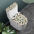 thumbnail image 2 of HELLHERO Toilet Lid Covers 2 Piece Set 17"x21" Stylish Clover Dachshund, 2 of 8