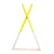 thumbnail image 2 of Estantes de Pared Triangulares Flotantes de para , Estantes Triangulares de Almacenamiento para Libros para , Niños, Habitación de amarillo BLESIY estantería de almacenamiento triangular, 2 of 8