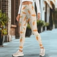 thumbnail image 4 of COEQINE Women High Waisted Yoga Leggings with Pockets Breathable Tummy Control 4-Way Stretch Full-Length Pants Carrot Hip Lift Compression Casual Tights for Shopping, M, 4 of 7