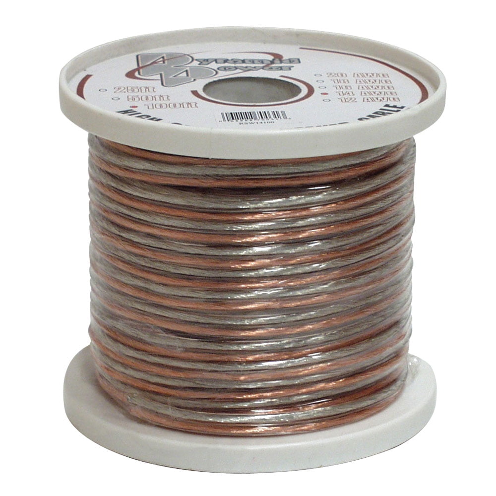 Pyramid RSW1250 12 Gauge 50 Feet Spool of High Quality Speaker Zip Wire