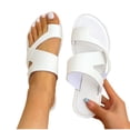 thumbnail image 7 of Hoshose Women Summer Sandals Non-Slip Flat Beach Slides Black/Brown/Dark Gray, 7 of 7