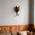 thumbnail image 2 of YiJuHui 2pcs French Bulldog Wall Hook, Heavy-Duty Rustic Entryway Organizer, Farmhouse Pet Decor for Living Room, Kitchen, Bathroom Storage, Easy Mount Coat Rack with Screws, 2 of 4