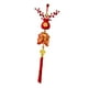 thumbnail image 5 of Decoración colgante de Año Nuevo chino Adorno de buena suerte Feng Shui 2026 Fu chino doble pez, 5 of 9