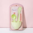 thumbnail image 1 of DIY Facemask Mixing Tool Set, DIY Facial Tool Mixing Bowl Silicone Brushes Stick Spatula -Green, 1 of 4