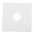thumbnail image 5 of KAJNBN Shower Pipe Cover 1Set White PVC Square Minimalist Design for Upper and Lower Water Pipes, 5 of 8