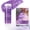 06Deep violet purple, variant on Clubday glitter sequin gel stick, portable and retractable sparkling makeup stick, multifunctional for eyes and lips, convenient gel for adding shine anytime