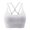 White, variant on Gubotare Sport Bras for Women High Support Sports Bra for Women - Plus Size High Support Workout Bra with Cooling Mesh (Black,S)