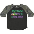 thumbnail image 3 of Inktastic They Found Me in a King Cake Boys or Girls Toddler T-Shirt, 3 of 5