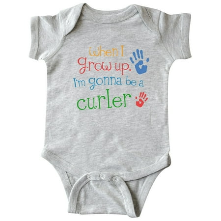 

Inktastic Future Curler Kids Curling Gift Baby Boy or Baby Girl Bodysuit