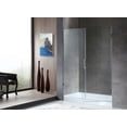 thumbnail image 5 of Anzzi Sd-Az07-01 Consort 60" Wide X 72" High Hinged Frameless Shower Door - Chrome, 5 of 7